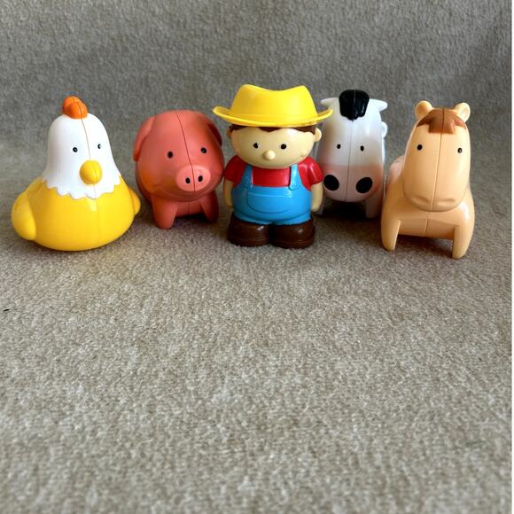 Fisher Price Other - Vintage Fisher Price Farm Toys Chunky Figures